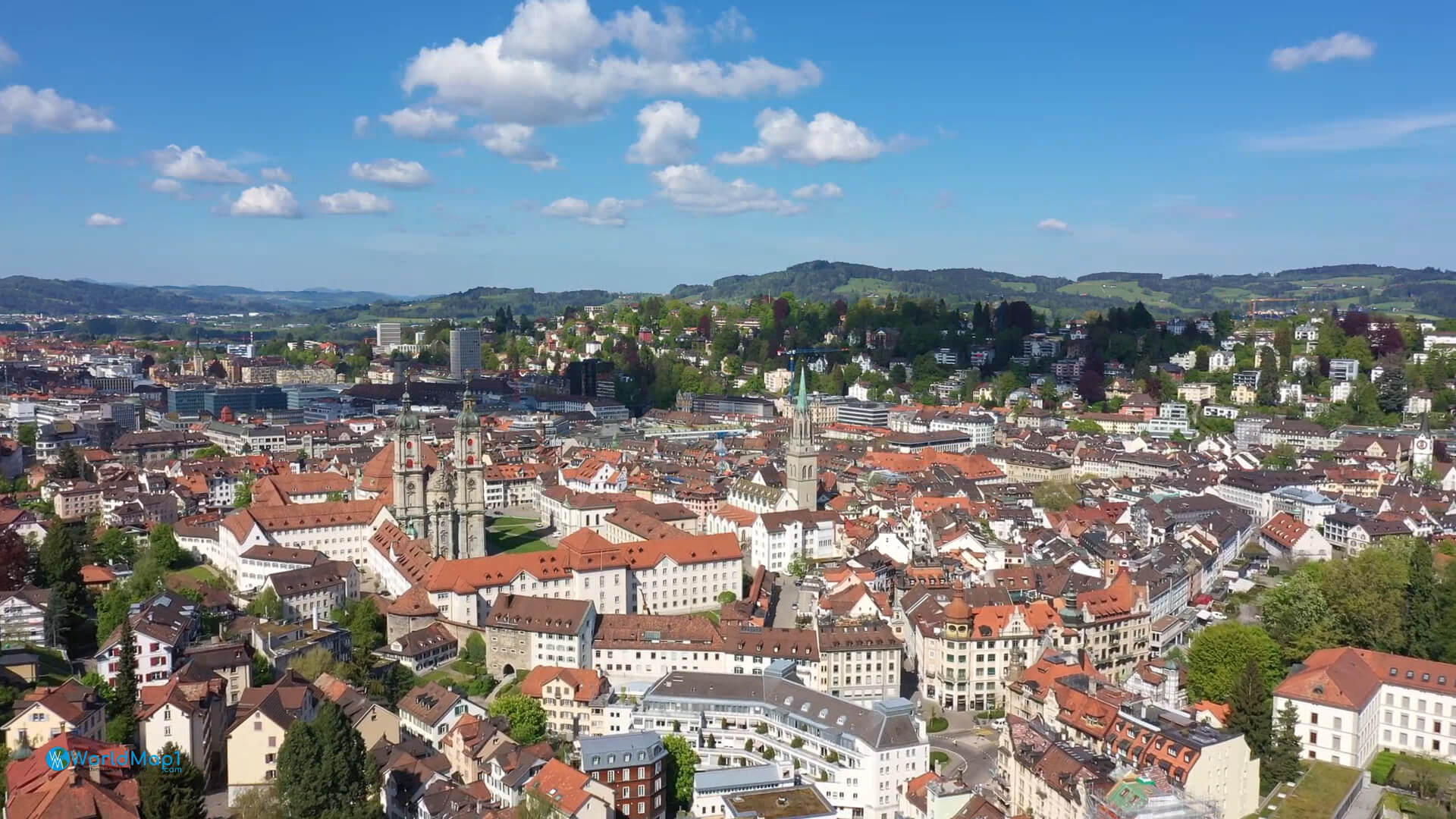 The Abbey Cathedral of Saint Gall in St Gallen